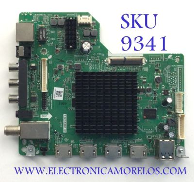 MAIN PARA TV JVC ORIGINAL 4K UHD HDR ROKU TV/ NUMERO DE PARTE 515Y18010M04 / T.MS1801.81 / 2010068079 / 536D5006DU3D / U20072929-0A05060 / D43A2E4D5C50 / DISPLAY CC500PV1D VER .03 / VER.02 / MODELO LT-50MAW595